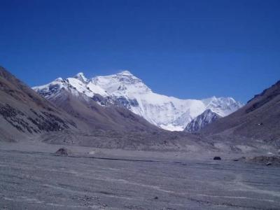 View of Everest from Base Camp.