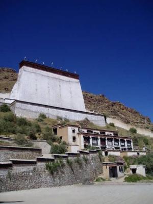 Monastery courtyard.