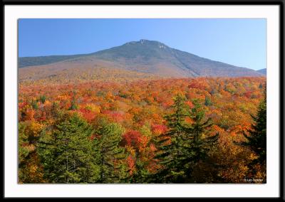 View from the Kancamagus Highway (Rt 112) looking south about 5 miles from Lincoln, NH.