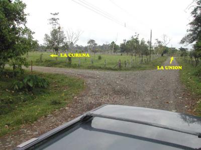 Cruce de La Curena y La Union