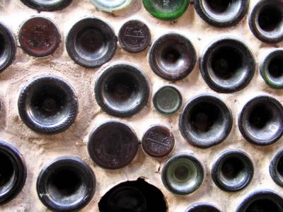bottle wall