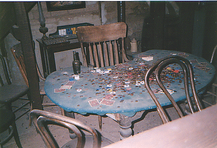 Original Poker Table from Longest Continuous Game (8 years, 5 months &3 days!!)