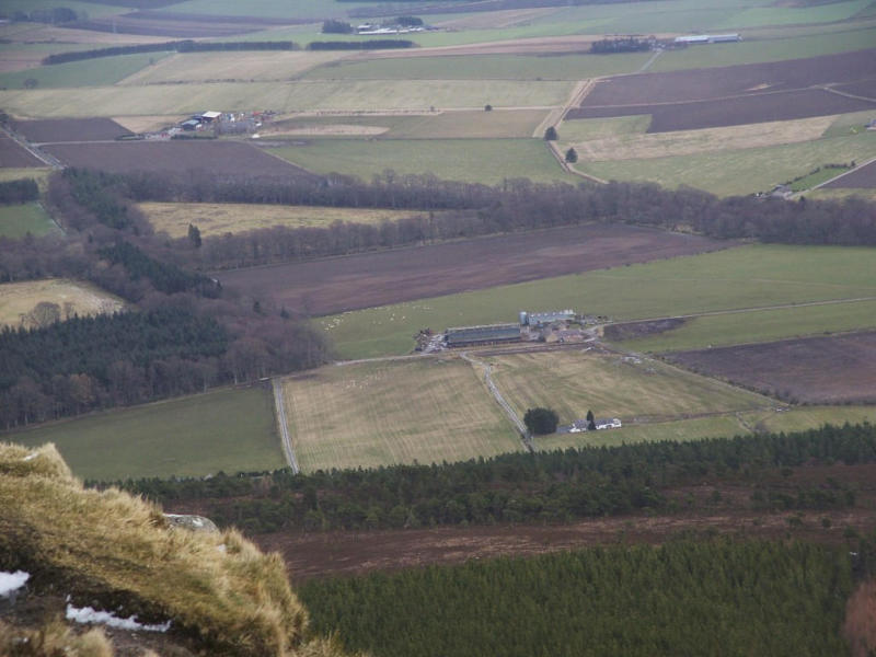 the view from Bennachie