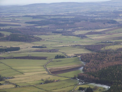 the view from Bennachie