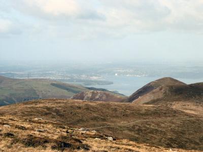 Anglesey from Carnedd Y Ddelw