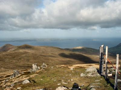 Anglesey and Puffin Island from Carnedd Y Ddelw