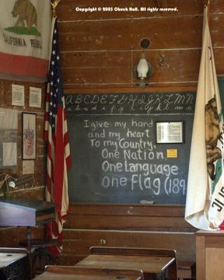 Inside First Schoolhouse