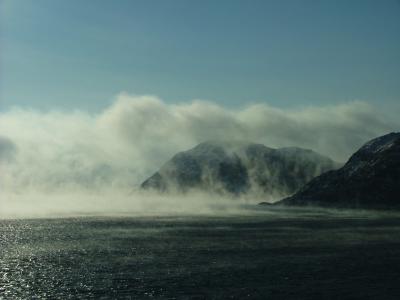 Frost Smoke are waiting in the Barents Sea - Not far from Russia &| Murmansk