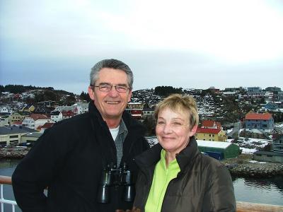 Asser Dale and His Wife in Kristiansund.-Captain of ScanDal