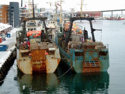 Russian Trawlers in Troms