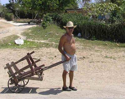 Man with a Cart