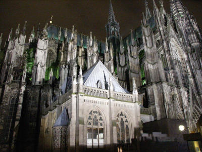 Cathedral (Dom) at night - awesome!