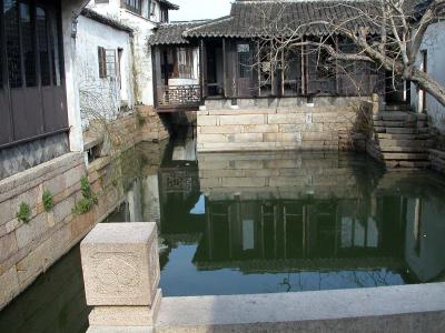 Zhou Zhong - Private Dock at the rear of the Zhang Residence