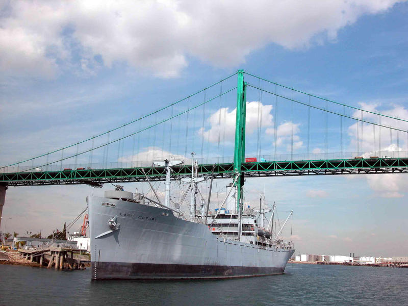 WW II ship Lane Victory, San Pedro