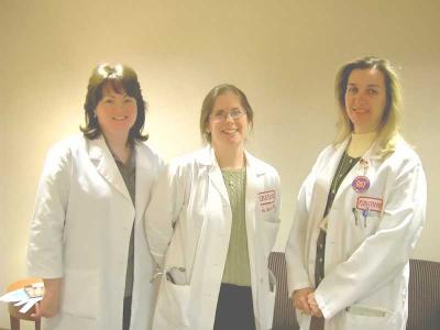 Teri, Dr. VM, Monica- Trial nurses
