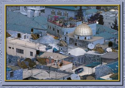 The Roofs of Old City Jerusalem
