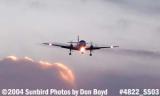 IBC Airways Swearingen SA227AC Metro III N861BC aviation sunset stock photo #4822