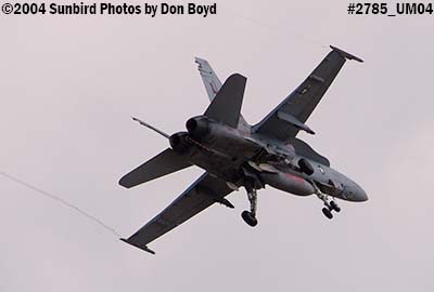 USN F/A-18 Hornet #162904 VFA-201 over Miami Lakes military aviation stock photo #2785