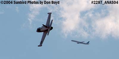 ___ and ___ * at the Aviation Nation practice Air Show stock photo #2287