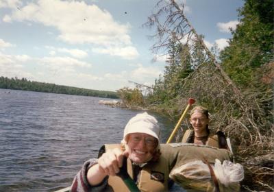 1994_Canoe Andy and Jen Day 1