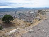 Near the entrance to the upper acropolis.<br>Great view of the city below