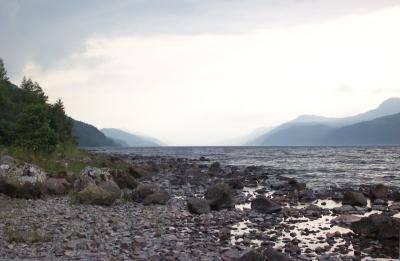 Clouds gather over the Loch