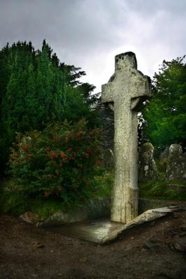 Cross at Glendalough, Ireland