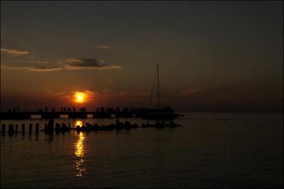 Sunset Boat