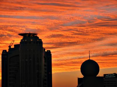 Dubai sunset