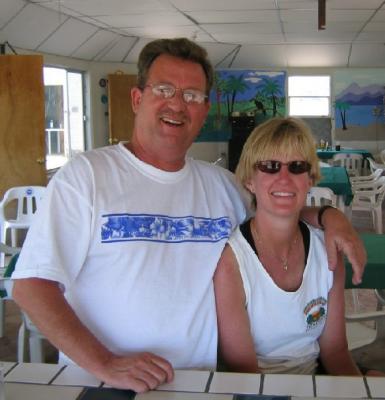 Bob and Audrey enjoying time in Mulege