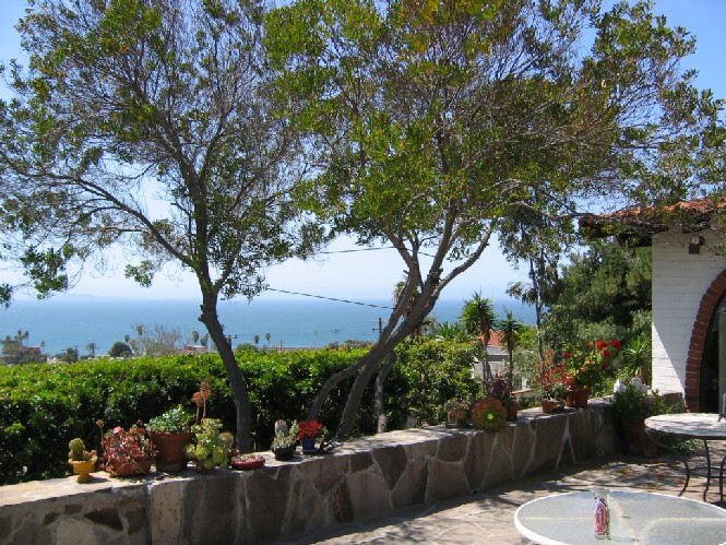 Ocean view from deck in Cibola del Mar
