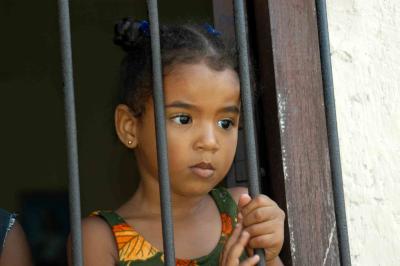 girl in orphanage