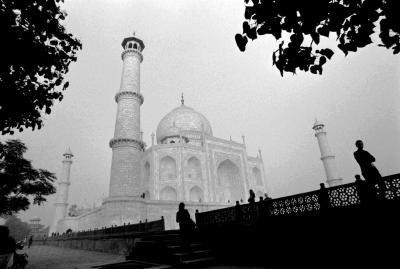 Taj Mahal at sunrise