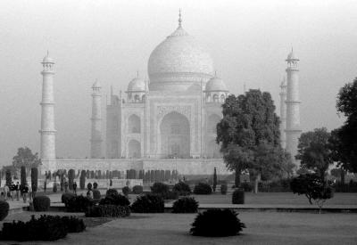 Taj Mahal at sunrise