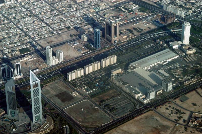 Emirates Towers, Dubai Convention Center, Trade Center
