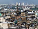 Edinburgh from the castle