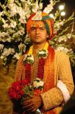 Wedding portrait of the groom, India