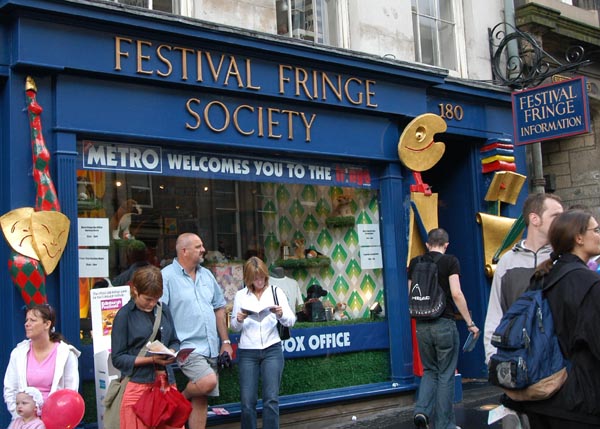 Fringe Festival Society on the Royal Mile