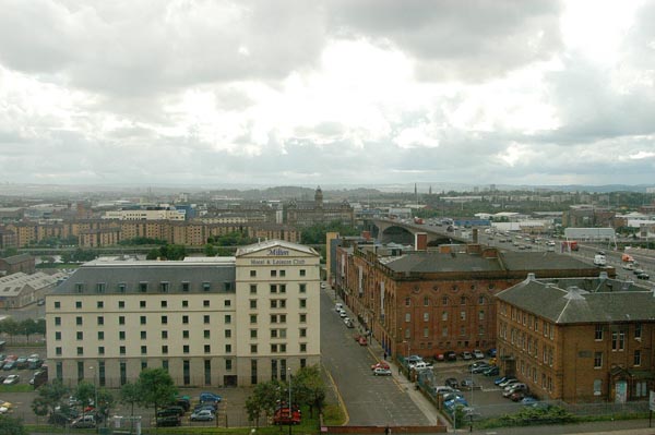 View from the Glasgow Marriott