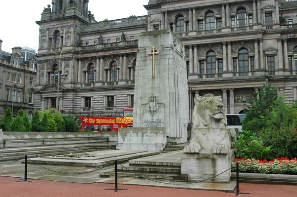 War memorial, George Square, Glasgow