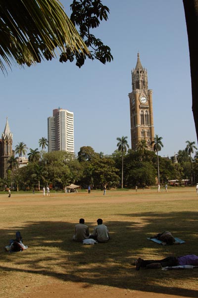 Oval Maidan and Rajabai Tower, University of Mumbai
