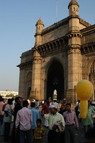 The Gateway of India towards sunset