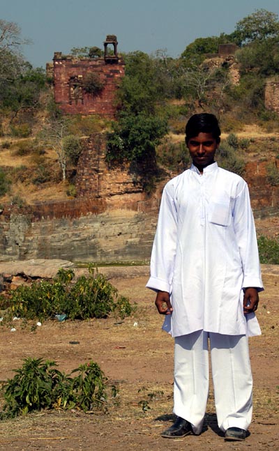 Guy at Ranthambhore Fort