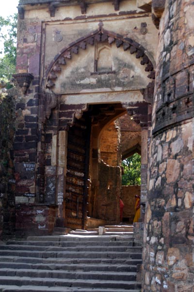 Gate to the fort