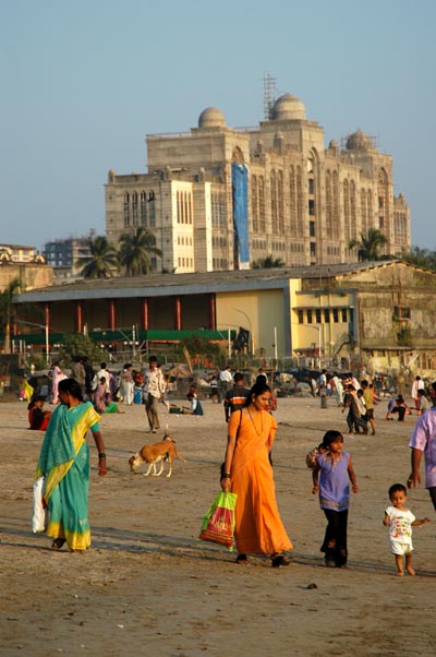 Evening at Chowpatty Beach