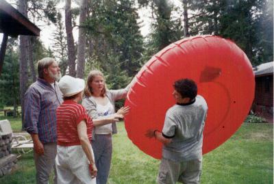 Monster Tube Repair by Doug, Sue, Mack and Andy