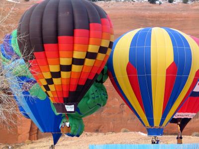 Red Rock Balloon Festival, New Mexico