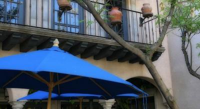 Blue Umbrellas