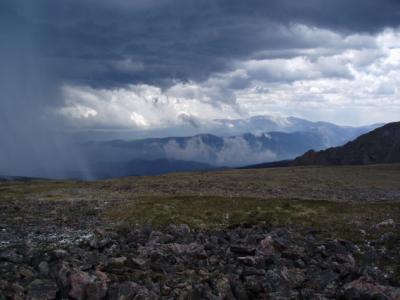 indian peaks divide thunderstorms