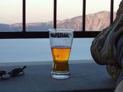 Post-hike still life